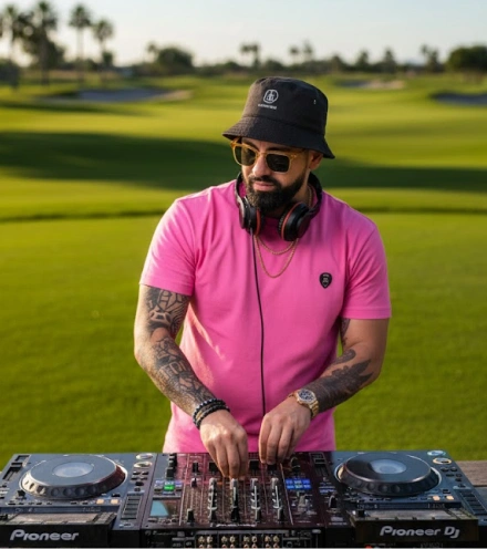 Dj en un Campo