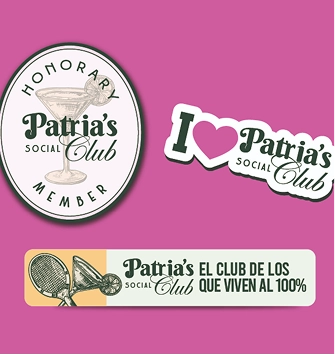 Stickers de Patria Social Club