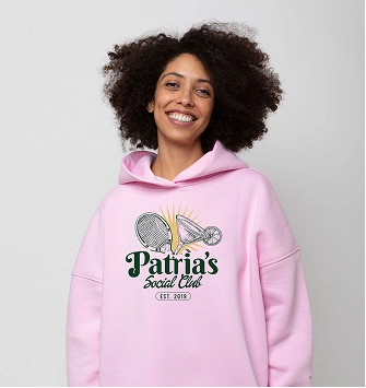 Buzo rosado de Patria Social Club